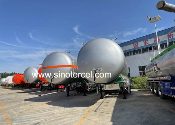 3Axle топливный бак полуприцеп 30CBM-60CBM Водный танкер полуприцеп