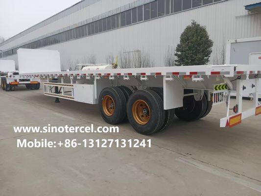 2-осевой плоский полуприцеп - окончательное решение для тяжелого грузового транспорта