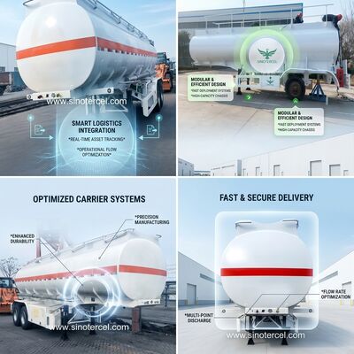 30000L-60000L полутанковый прицеп Lpg полуприцеп 3 оси/4 оси