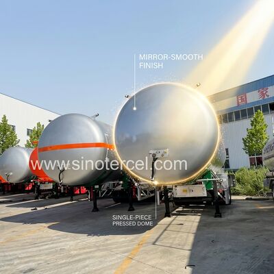 3Axle топливный бак полуприцеп 30CBM-60CBM Водный танкер полуприцеп
